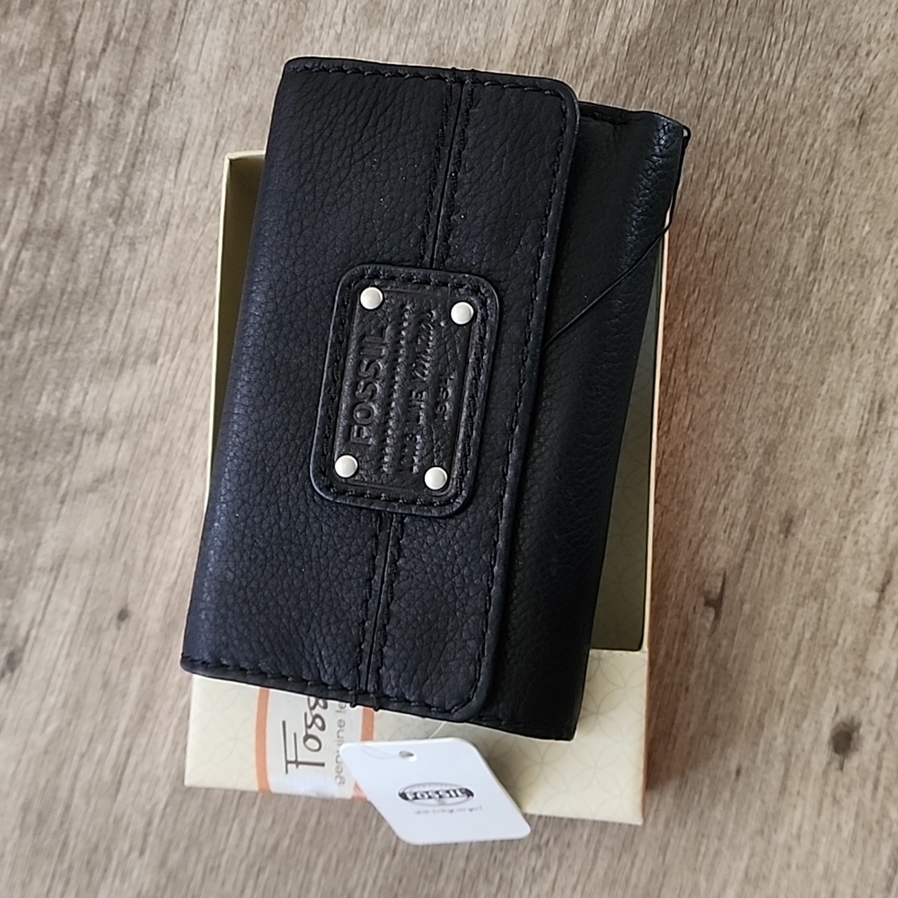 Fossil Mercer genuine leather wallet